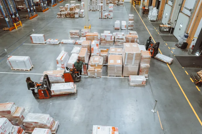 Entrepôt logistique à La Roche sur Yon