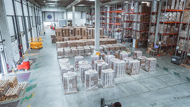 Entrepôt de stockage de Lyon