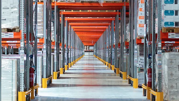 Hub logistique