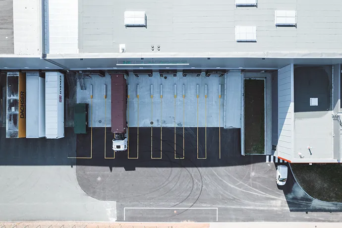 Quai de chargement des marchandises - Angers