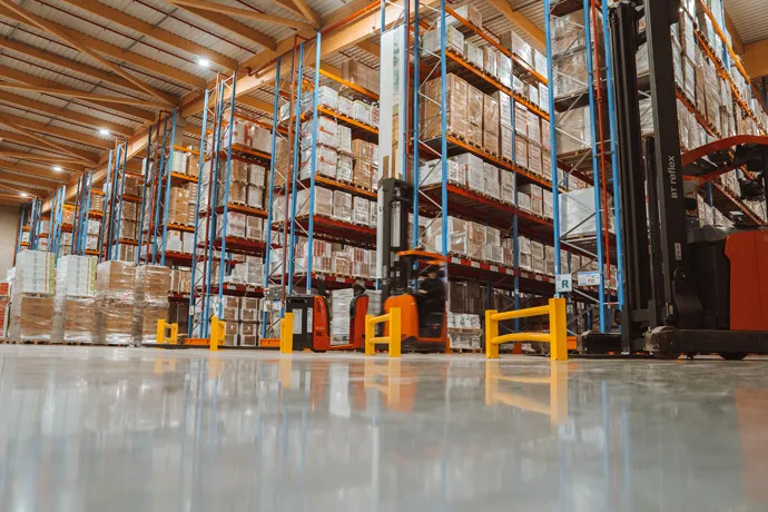 Rack de stockage des marchandises