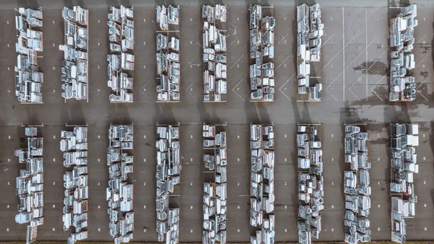 Stockage des marchandises en extérieur
